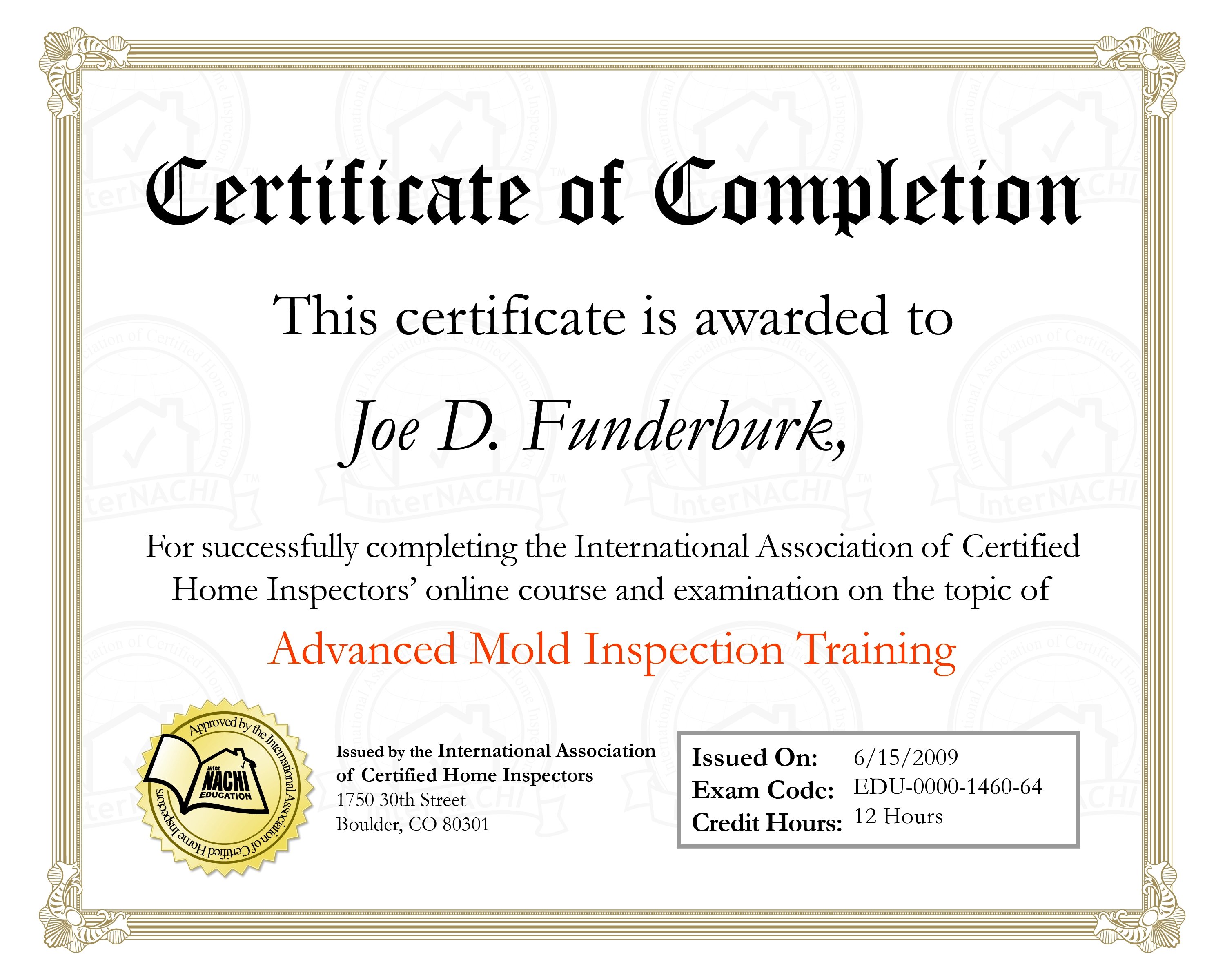 Home Inspection License Etc 